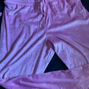 Juicy Couture Lavender Velour Lounge Pants